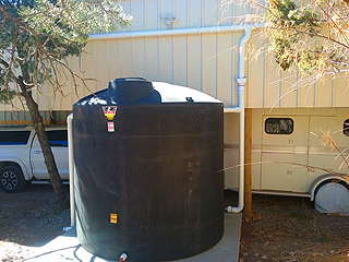 rain water harvesting, storage, and delivery systems
